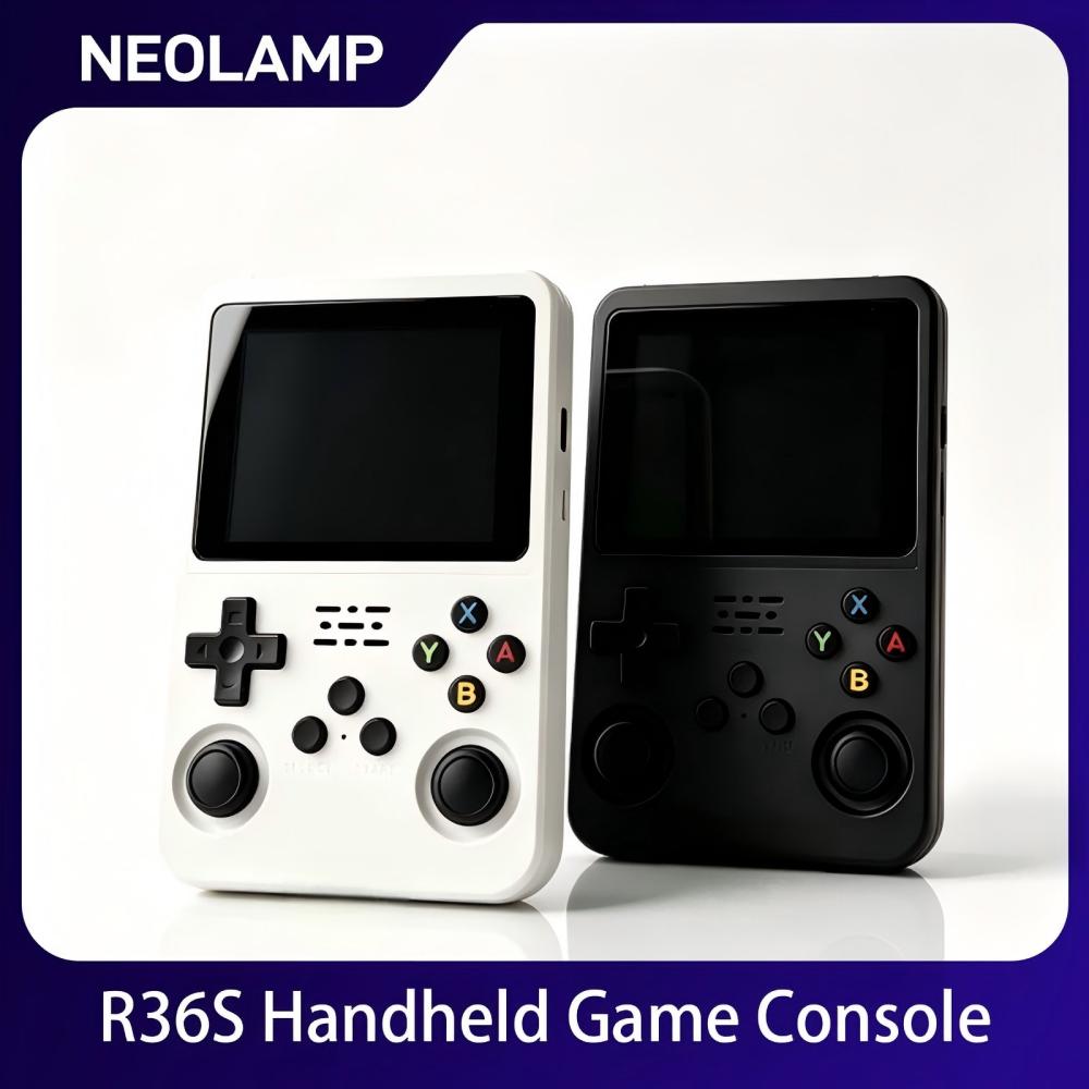 Arcade Game Jackpot - R36S Retro Handheld Game Console 3.5