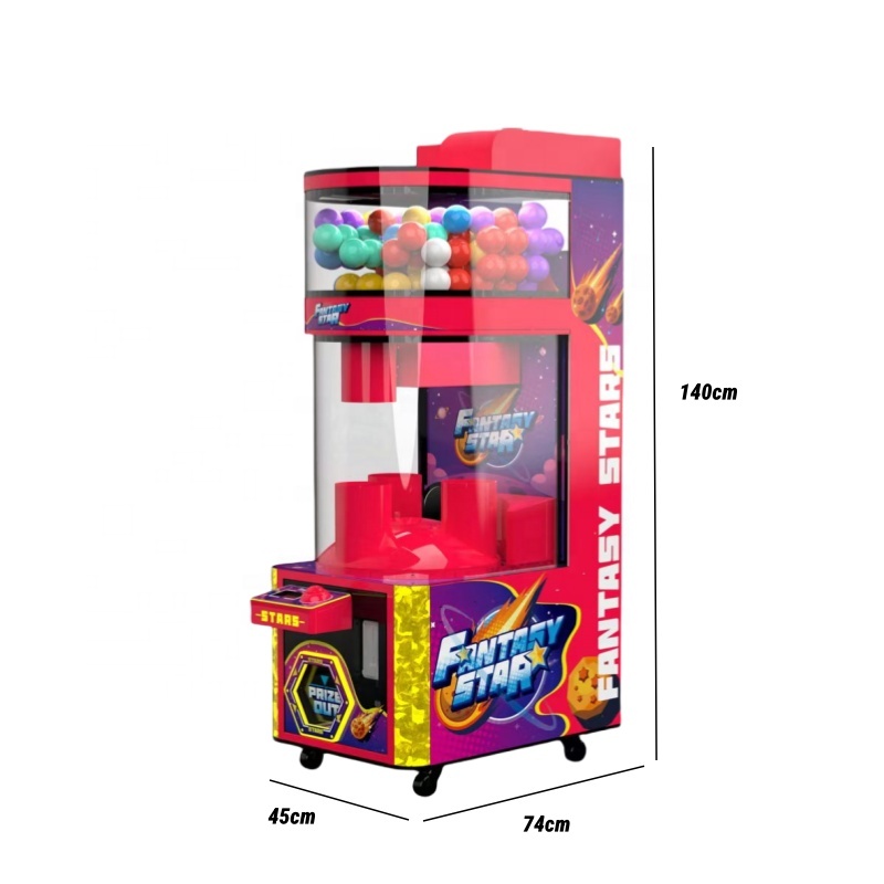 Prize Capsule Toy Machine - Amusement Park Metal Coin Operated Capsule