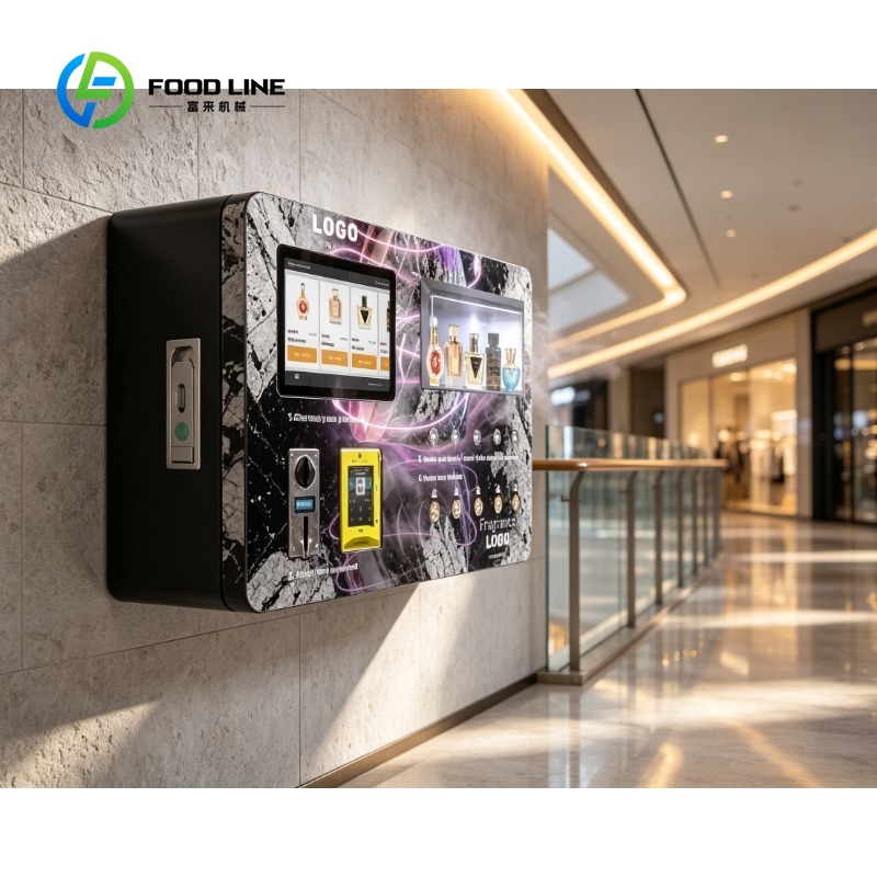 Open Vending Machine - Wall Mounted Cologne Vending Machine Customized