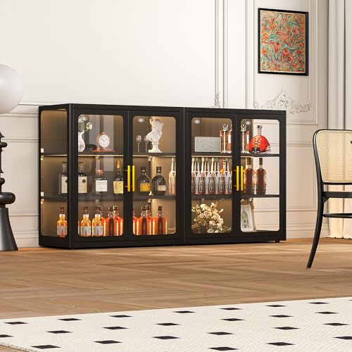 Display Cabinet with Glass Doo - Glass Cabinet Display ulasan dan harga