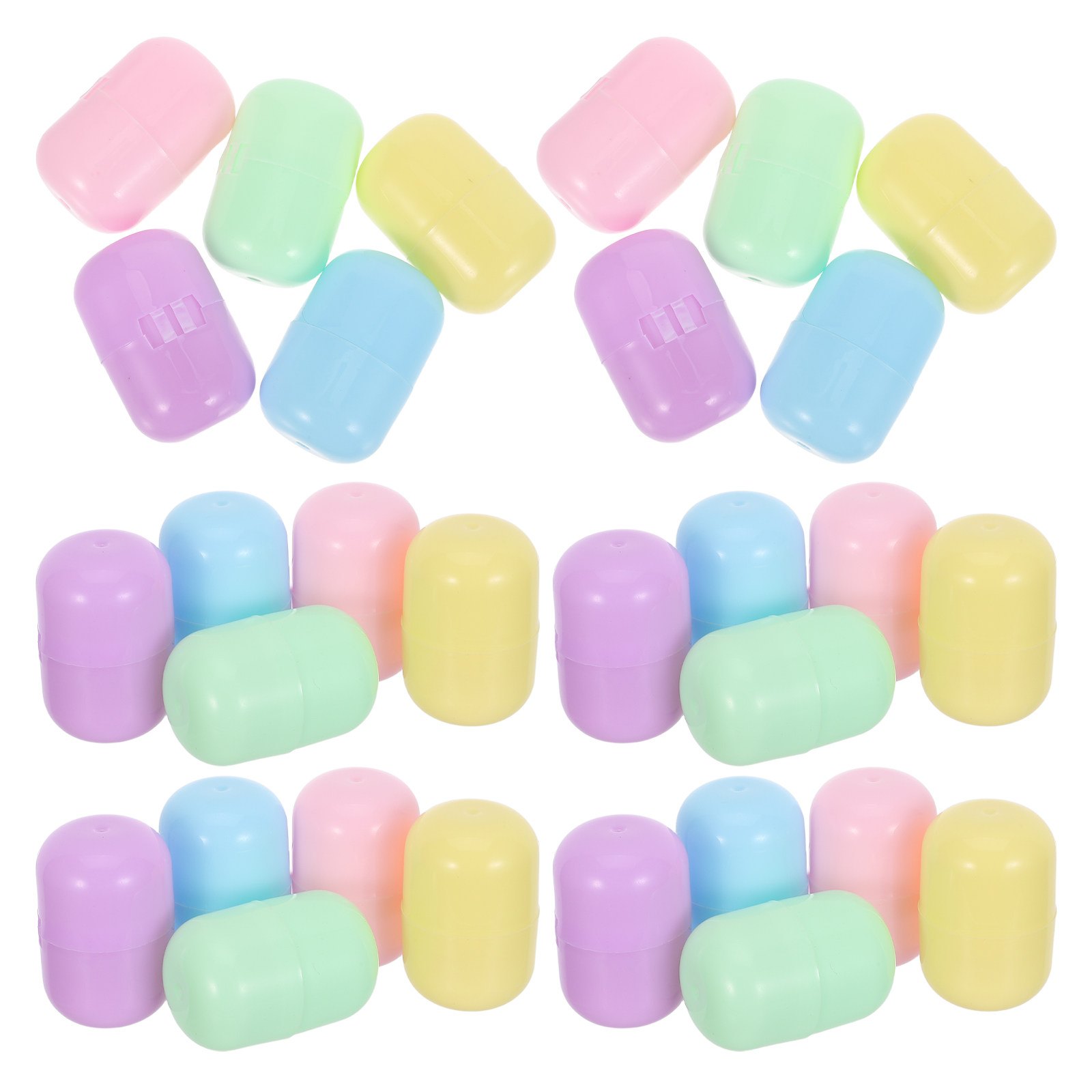 50pcs Twist Capsule Balls for  - Prize Capsule Toy Machine ulasan dan harga