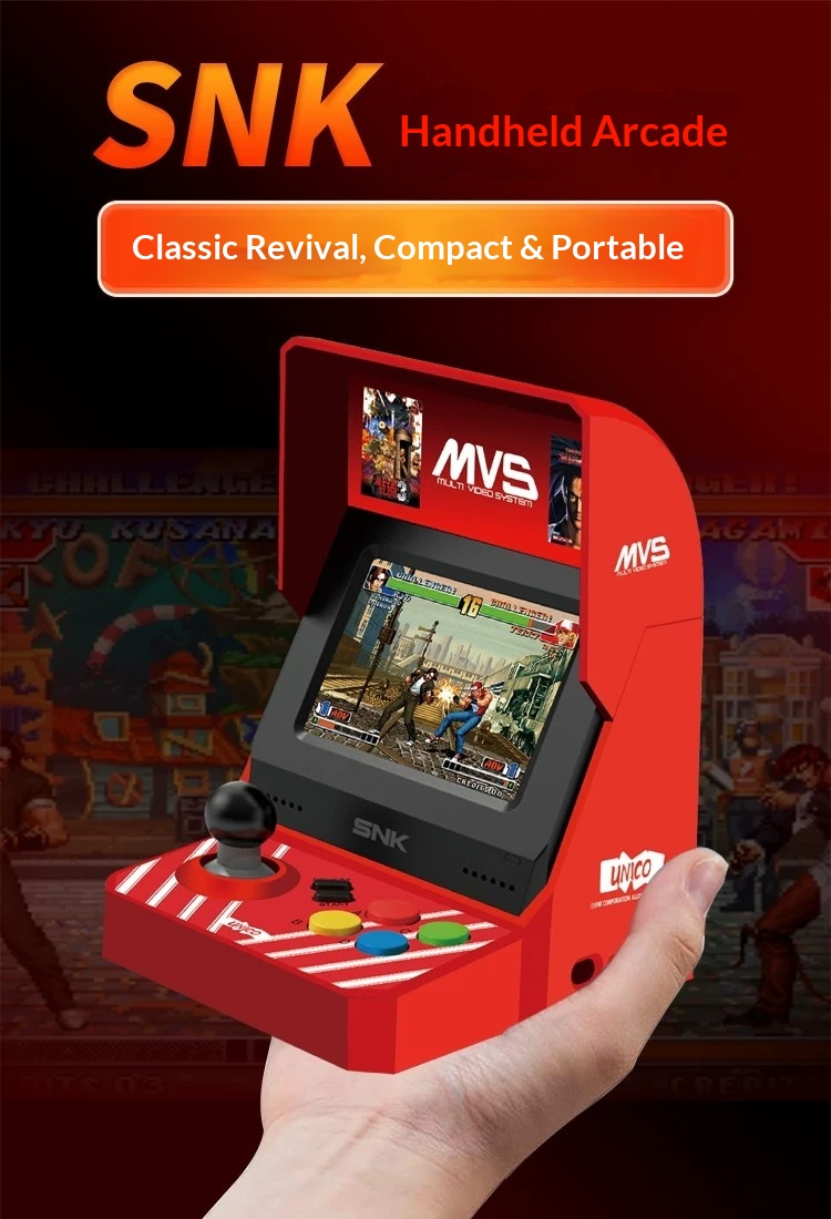 UNICO MVS Mini Arcade Console  - Arcade Game Jackpot ulasan dan harga