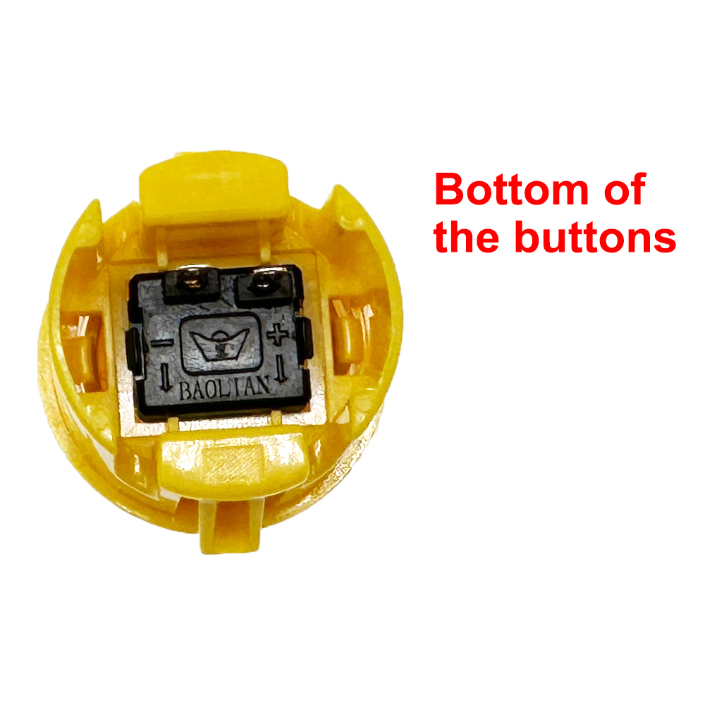 12pcs Copy Sanwa Buttons 30mm  - Arcade Wangan Midnight ulasan dan harga