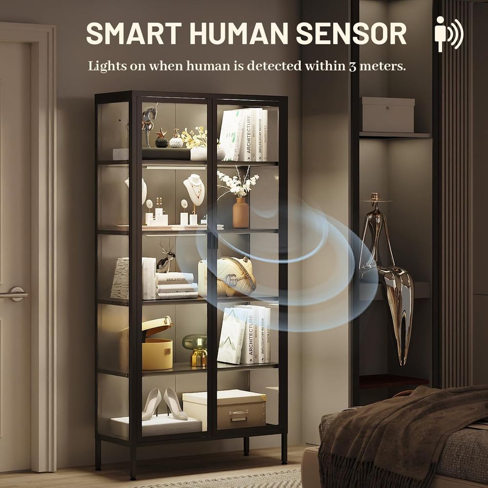 71 High Glass Display Cabinet  - Glass Cabinet Display ulasan dan harga