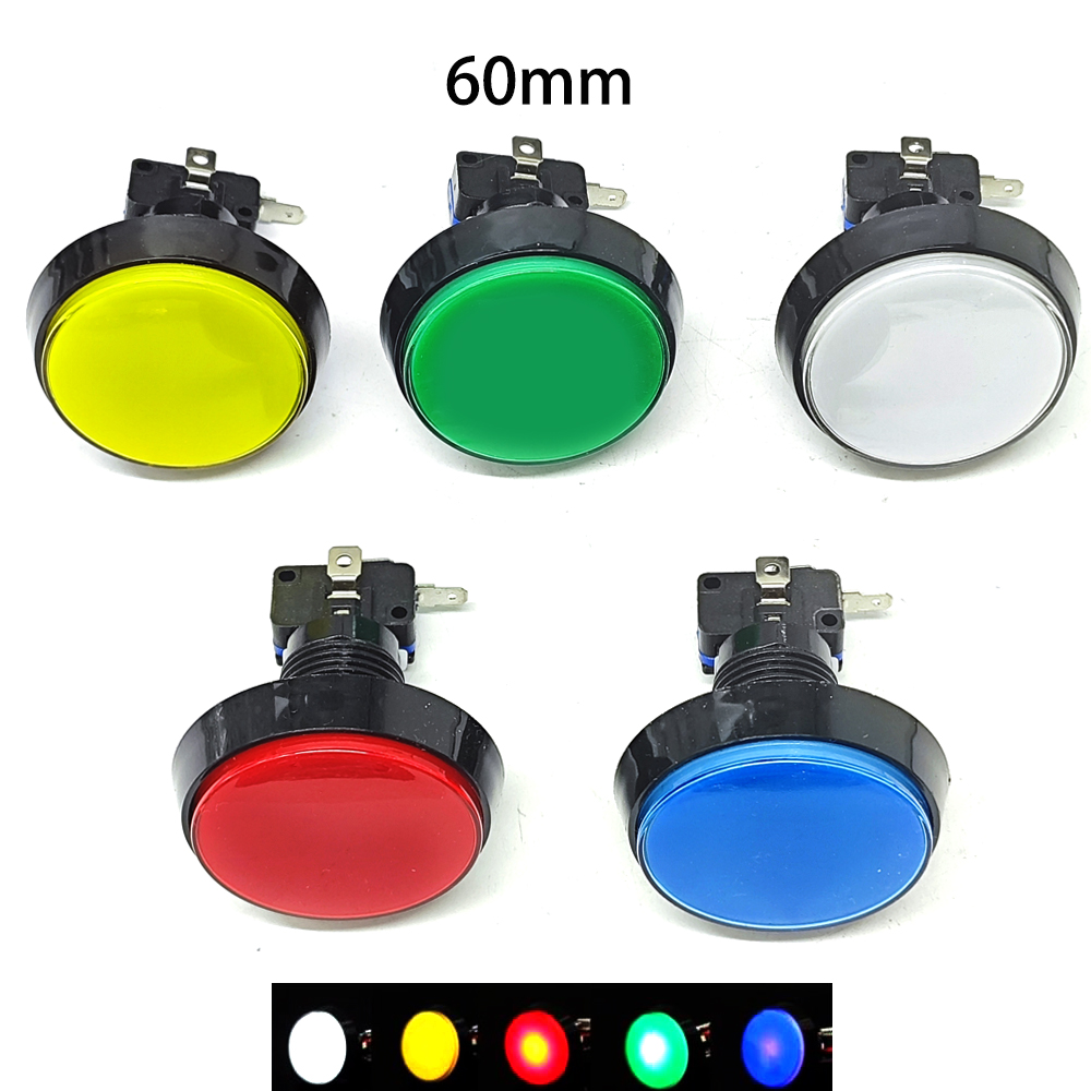 60mm Arcade Push Button LED Il - Arcade Card Vending Machine ulasan dan harga