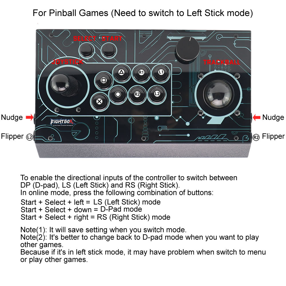 FightBox R10-PRO Arcade Fighti - Trackball Controller Arcade ulasan dan harga