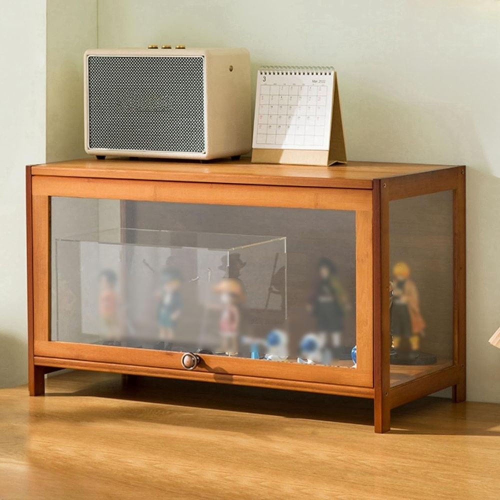 Acrylic Glass Curio Cabinet -  - Glass Cabinet Display ulasan dan harga