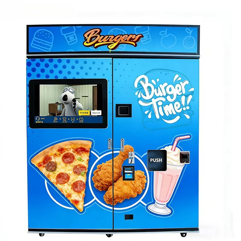 24H Fully Automatic Touch Scre - Commercial Vending Machine ulasan dan harga