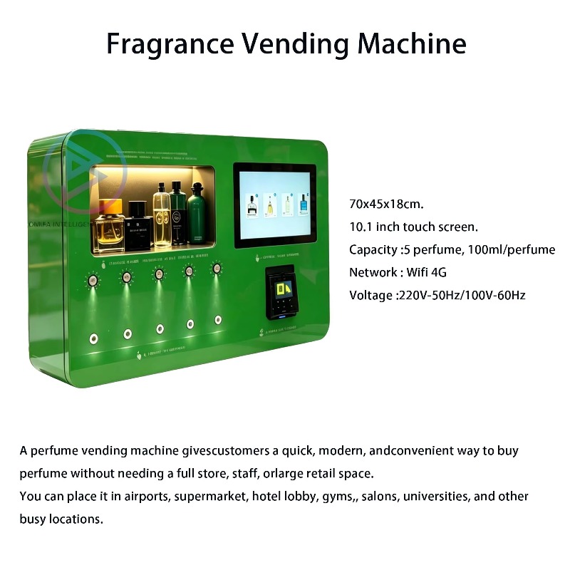 Wall Mounted Cologne Vending M - Open Vending Machine ulasan dan harga